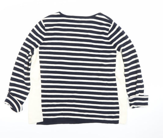Womens UK Size 14 Mercer & Madison Blue Pullover Jumper