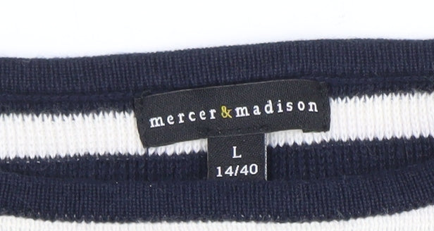 Womens UK Size 14 Mercer & Madison Blue Pullover Jumper