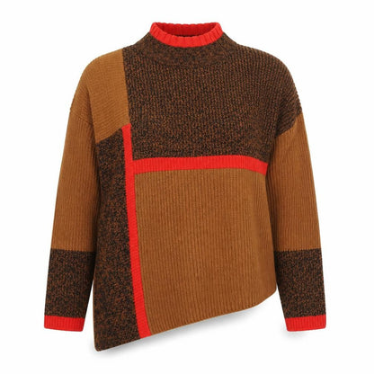 Womens UK Size S NEXT Brown Pullover Jumper