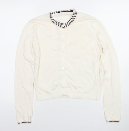 Womens UK Size L Paul Smith Ivory Cardigan Jumper
