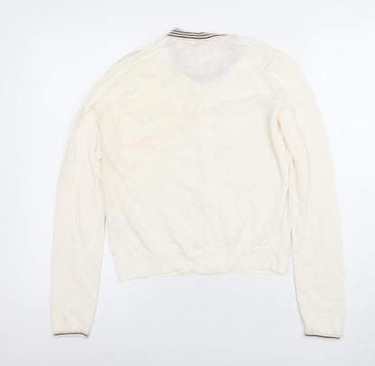 Womens UK Size L Paul Smith Ivory Cardigan Jumper