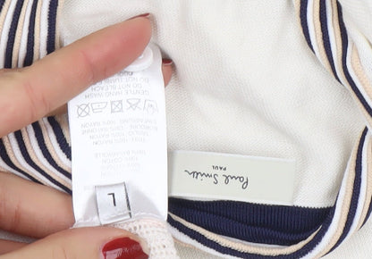 Womens UK Size L Paul Smith Ivory Cardigan Jumper