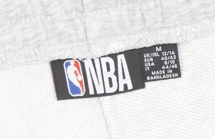 Womens UK Size 12-14 NBA Regular Fit Jogger Grey Trousers