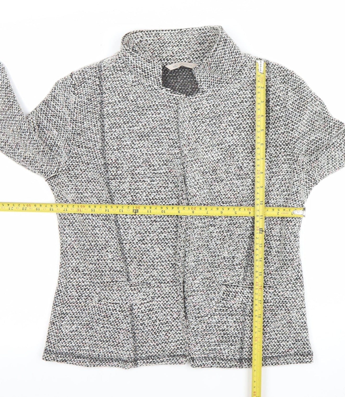 Womens UK Size 14 Marks and Spencer Regular Grey Blazer