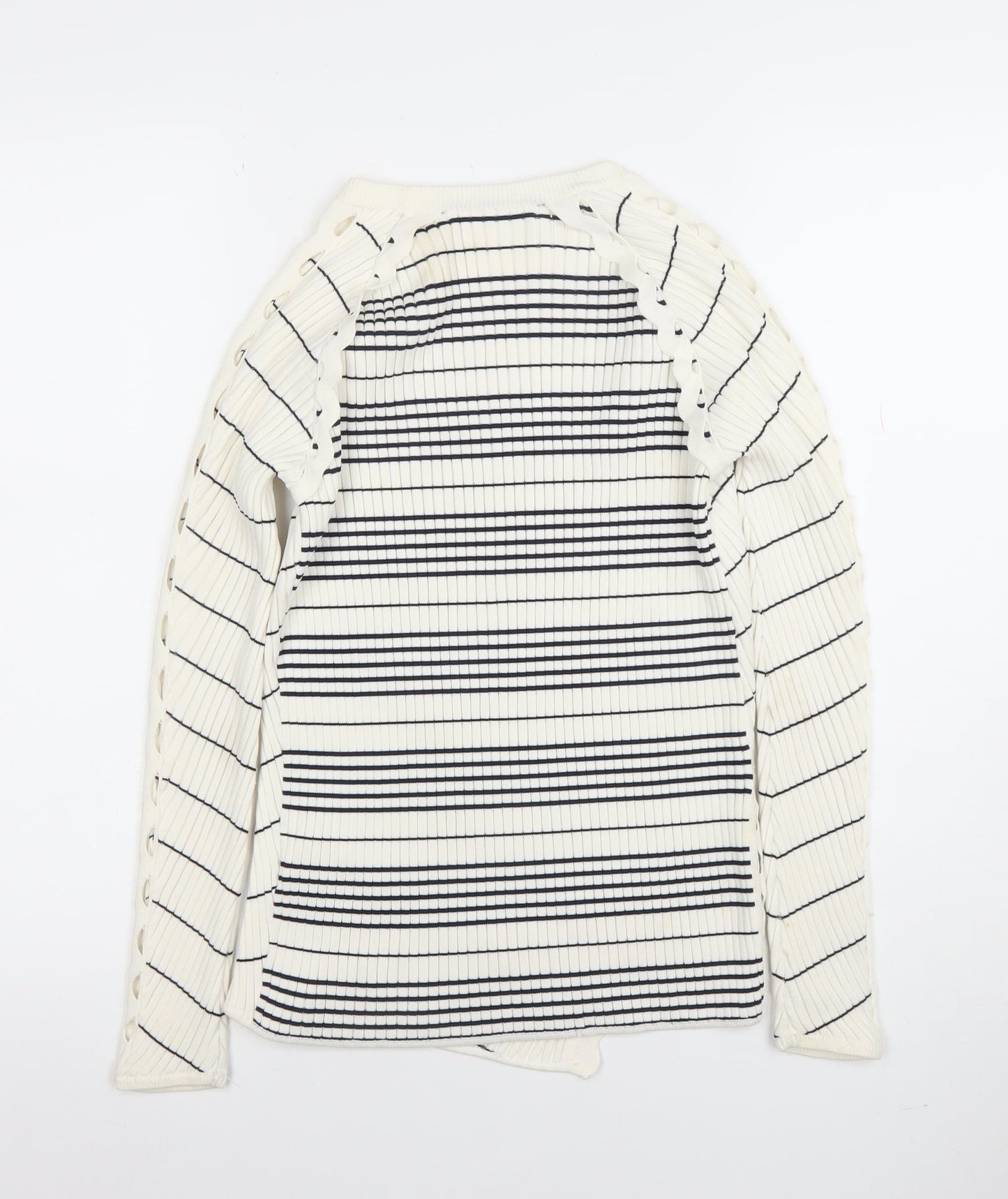 Womens UK Size XS Jonathan Simkhai White Pullover Jumper