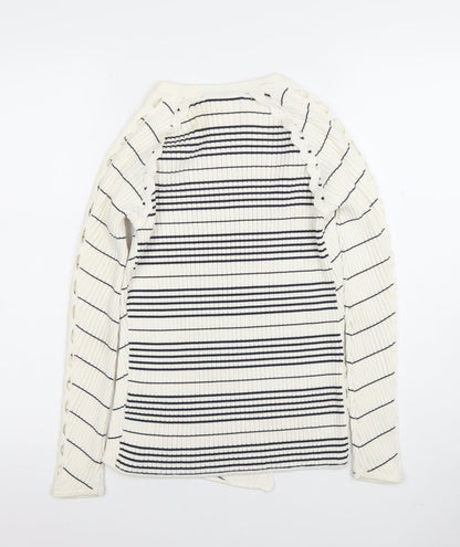 Womens UK Size XS Jonathan Simkhai White Pullover Jumper