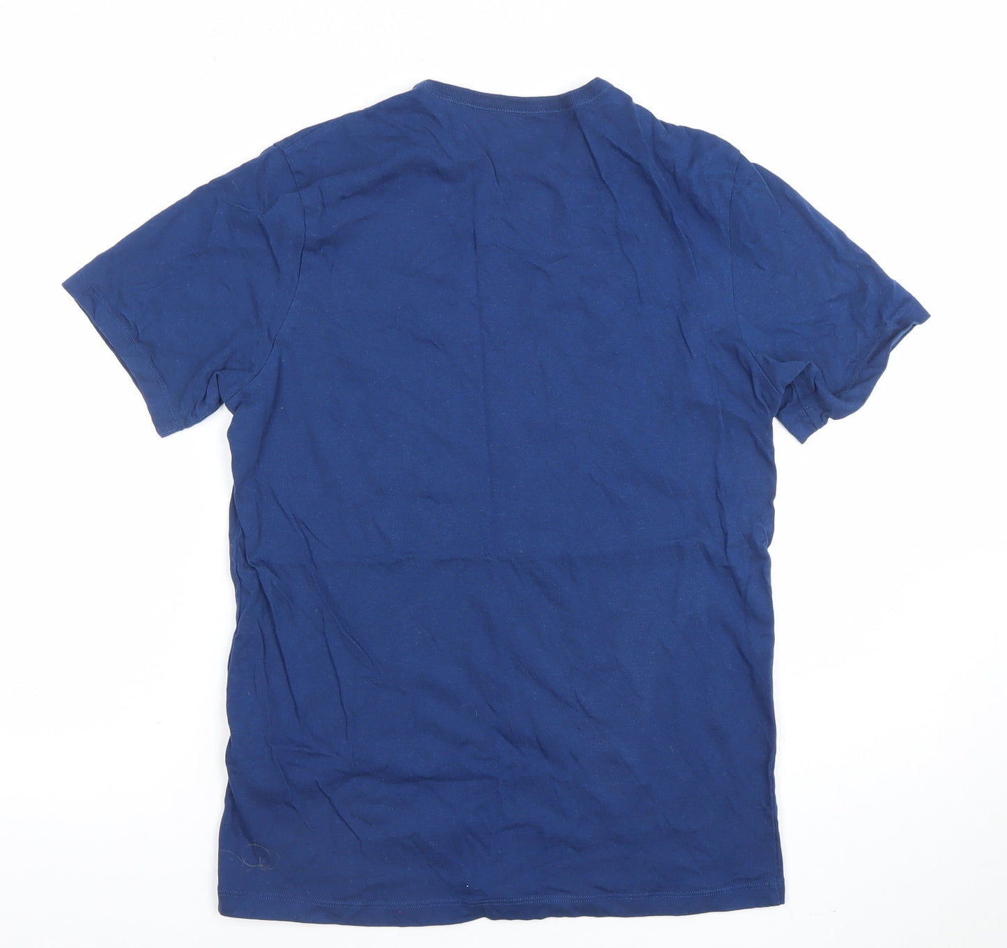 Mens UK Size S Boss Blue  T-Shirt