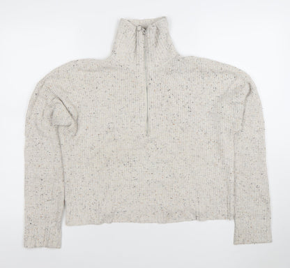Womens UK Size S William Rast Beige Pullover Jumper