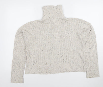 Womens UK Size S William Rast Beige Pullover Jumper