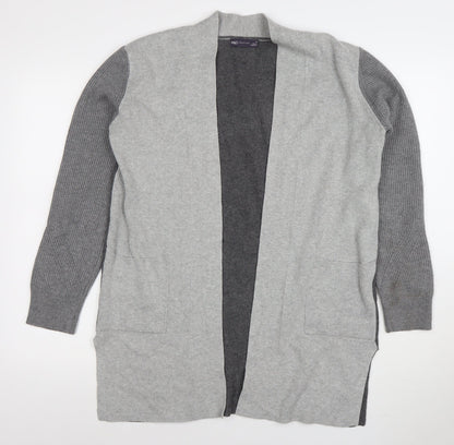 Womens UK Size 12 Marks and Spencer Grey Cardigan Jumper