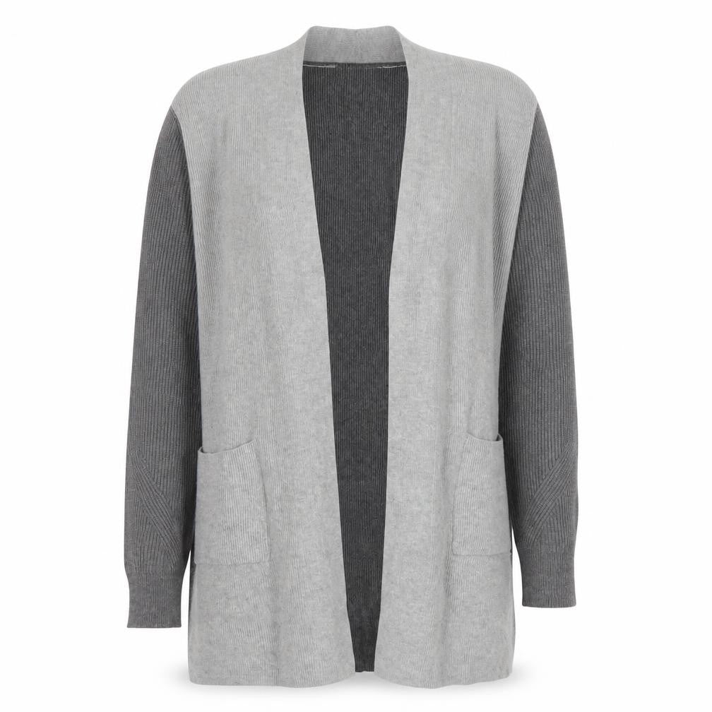 Womens UK Size 12 Marks and Spencer Grey Cardigan Jumper