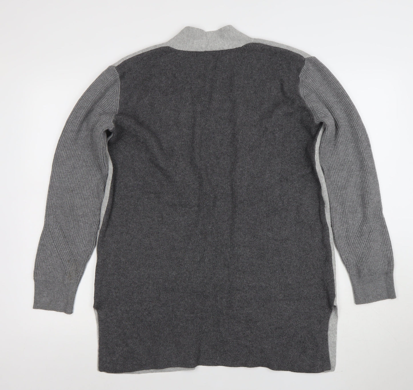 Womens UK Size 12 Marks and Spencer Grey Cardigan Jumper