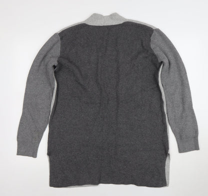 Womens UK Size 12 Marks and Spencer Grey Cardigan Jumper