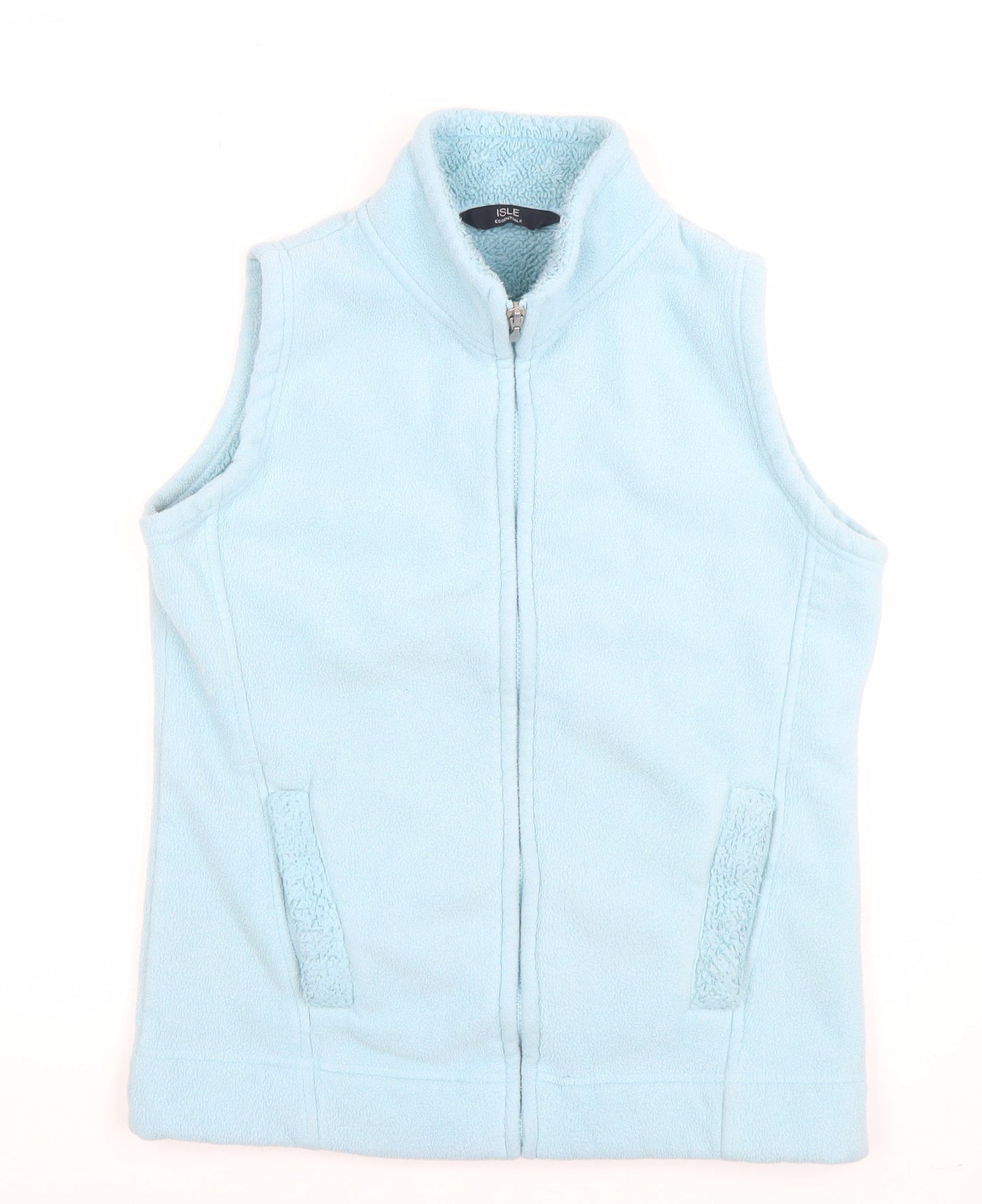 Womens UK Size 10-12 ISLE Essentials Blue Bodywarmer