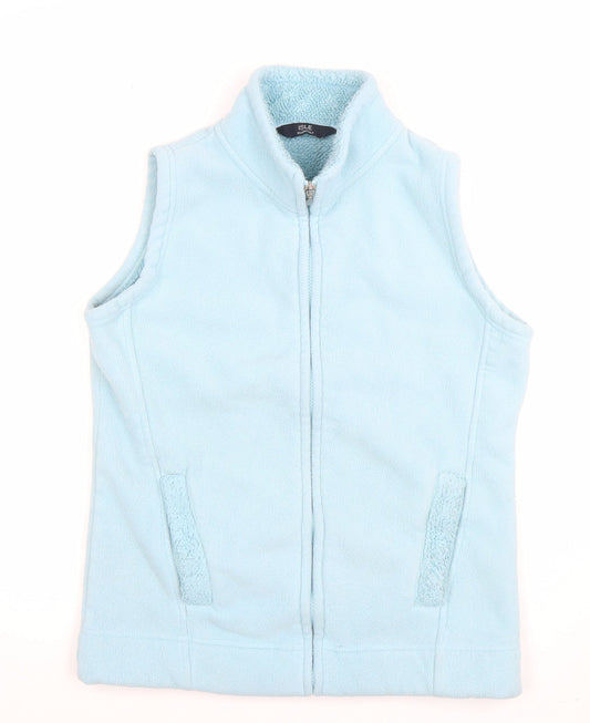 Womens UK Size 10-12 ISLE Essentials Blue Bodywarmer