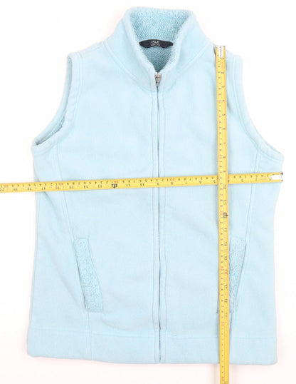 Womens UK Size 10-12 ISLE Essentials Blue Bodywarmer