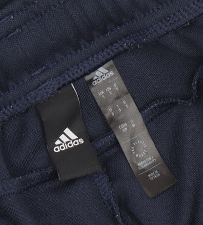Mens UK Size S adidas Slim Fit Track Pants Blue Trousers