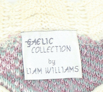 Womens UK Size L Gaelic Collection by Liam Williams Multicoloured Pullover Jumpe