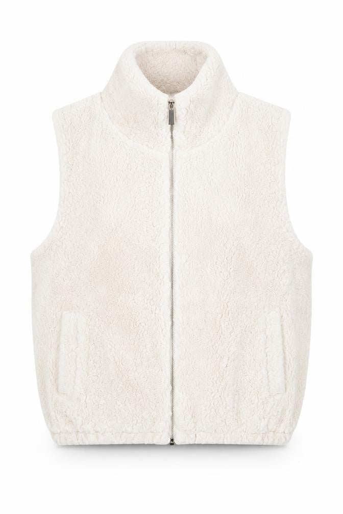 Womens UK Size L Sloosh Premium Beige Bodywarmer