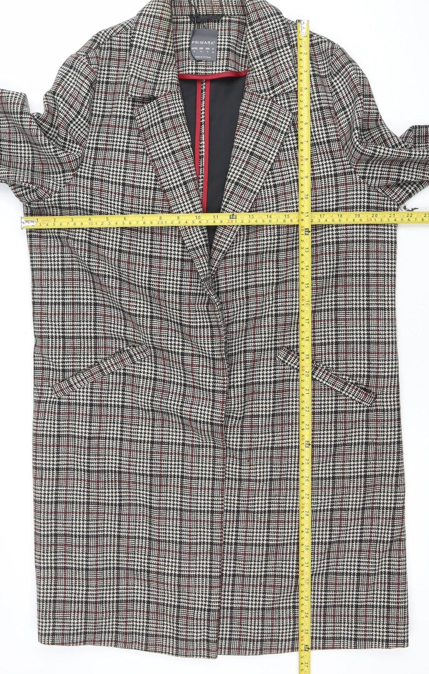 Womens UK Size 16 Primark Multicoloured Basic Jacket