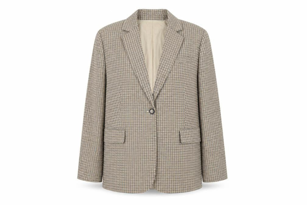 Womens UK Size L H&M Regular Beige Blazer