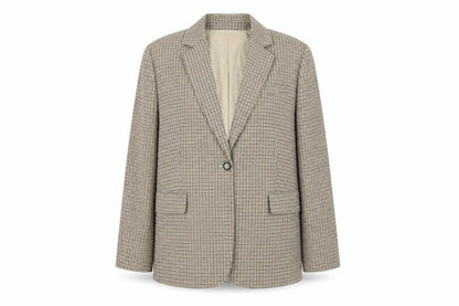 Womens UK Size L H&M Regular Beige Blazer