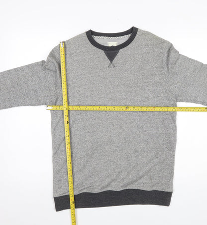 Mens UK Size M Steel & Jelly Grey Pullover Sweatshirt