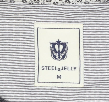 Mens UK Size M Steel & Jelly Grey Pullover Sweatshirt
