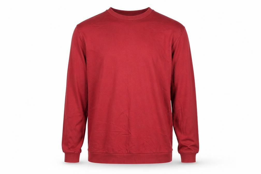 Mens UK Size L ASOS DESIGN Red Pullover Sweatshirt
