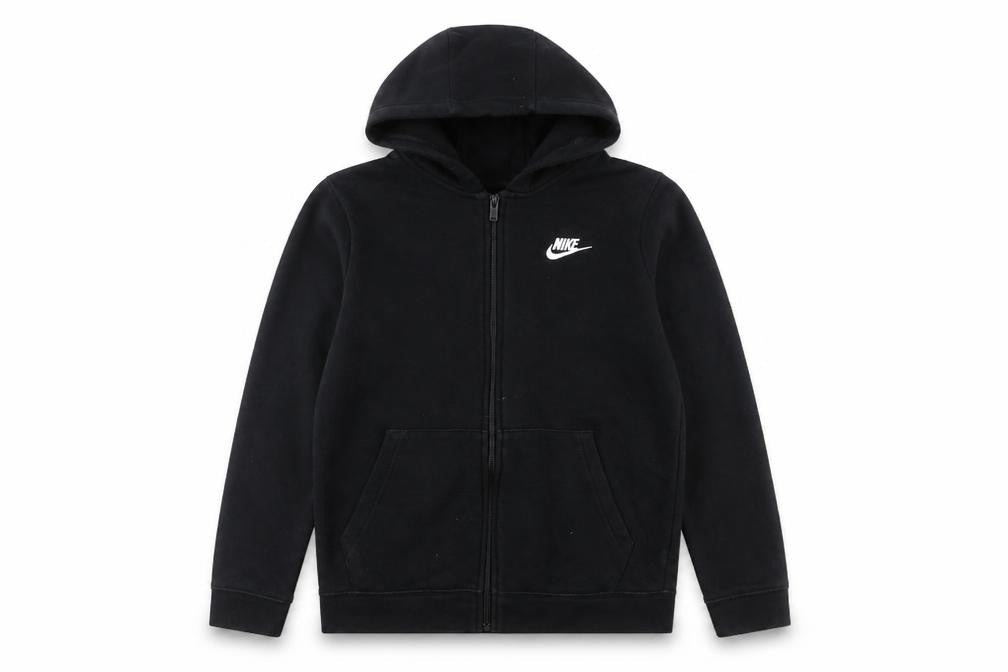 Boys UK Size L Nike Black Full Zip Hoodie
