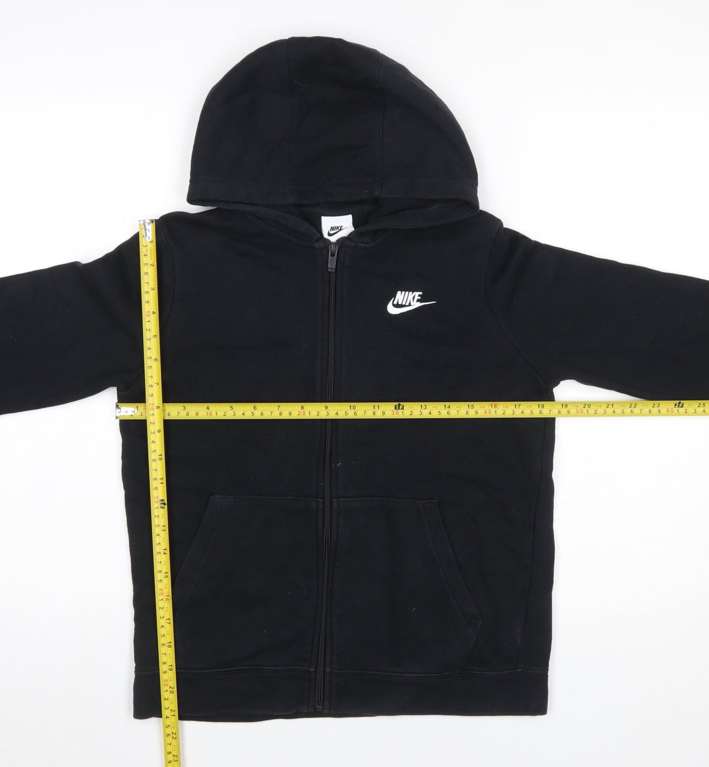Boys UK Size L Nike Black Full Zip Hoodie