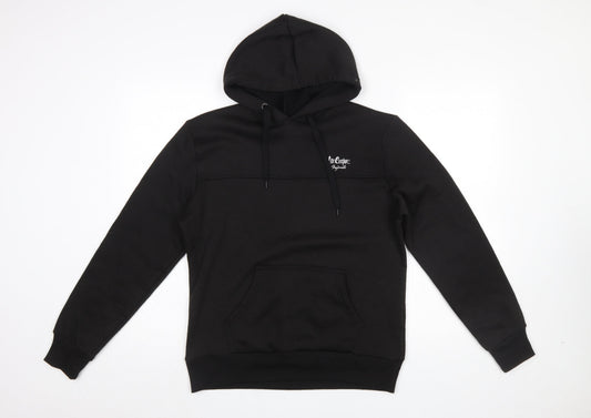Womens UK Size 12 Lee Cooper Black Pullover Hoodie
