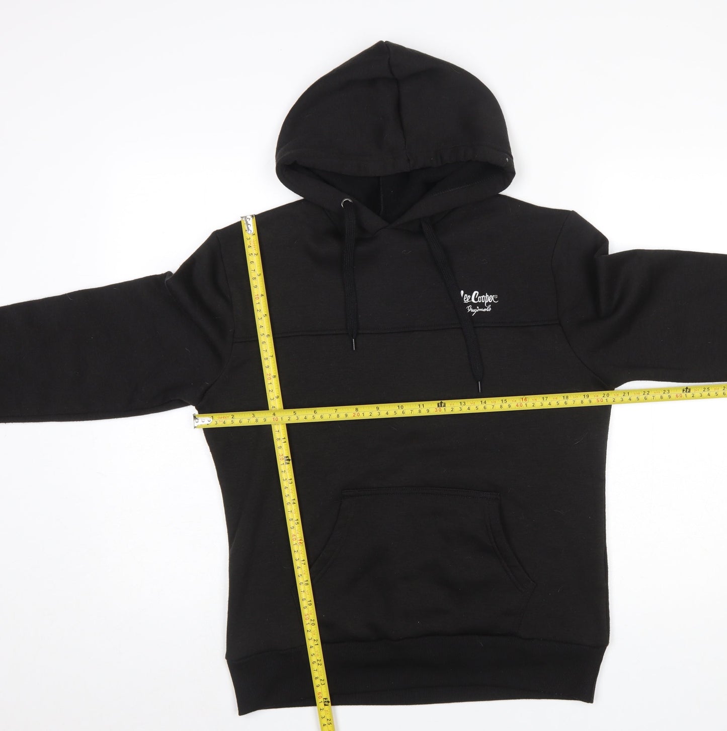 Womens UK Size 12 Lee Cooper Black Pullover Hoodie