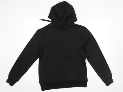 Womens UK Size 12 Lee Cooper Black Pullover Hoodie