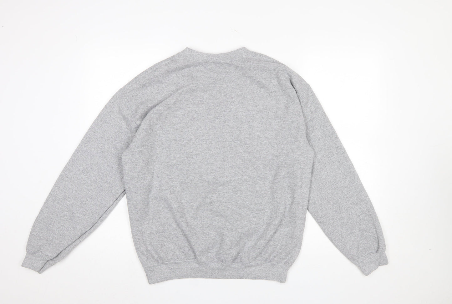 Womens UK Size M Topshop Grey Pullover Sweatshirt