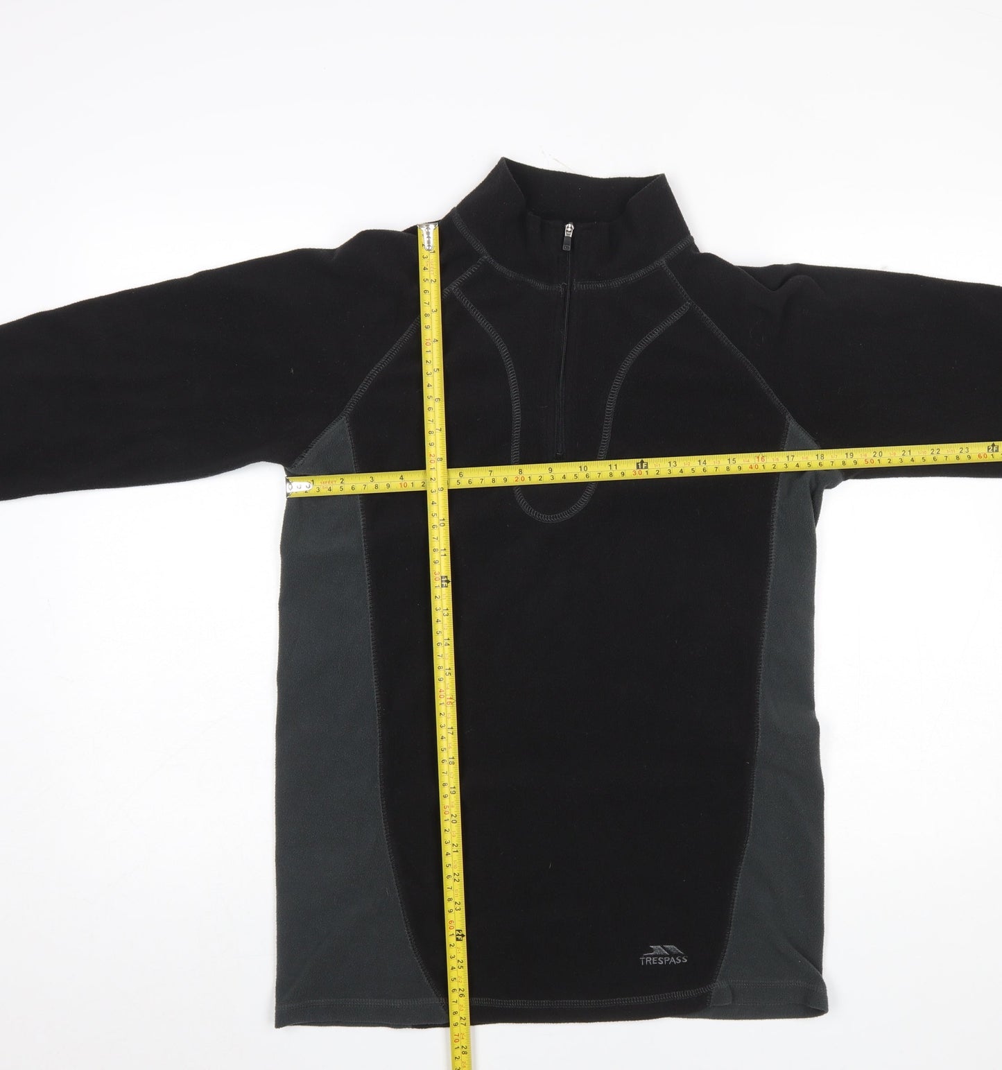 Mens UK Size M Trespass Black Pullover Sweatshirt