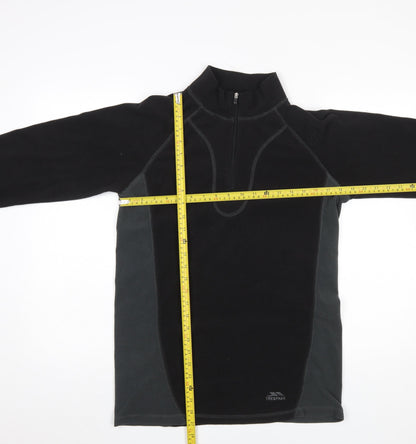 Mens UK Size M Trespass Black Pullover Sweatshirt