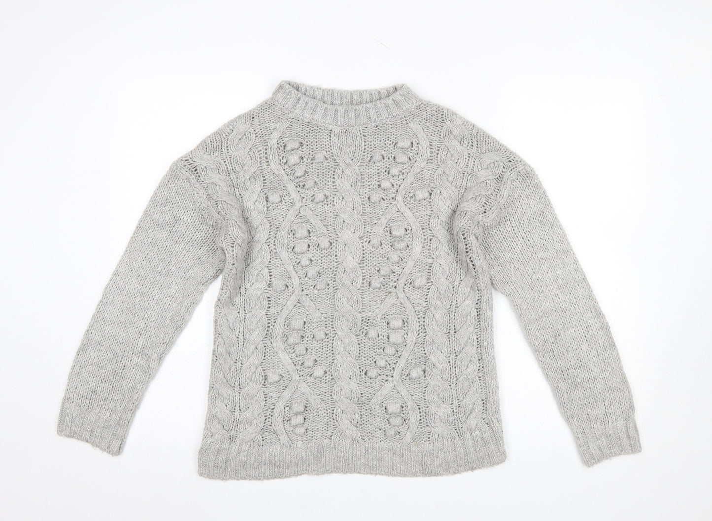 Womens UK Size XS NEXT Grey Pullover Jumper