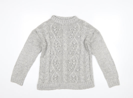 Womens UK Size XS NEXT Grey Pullover Jumper