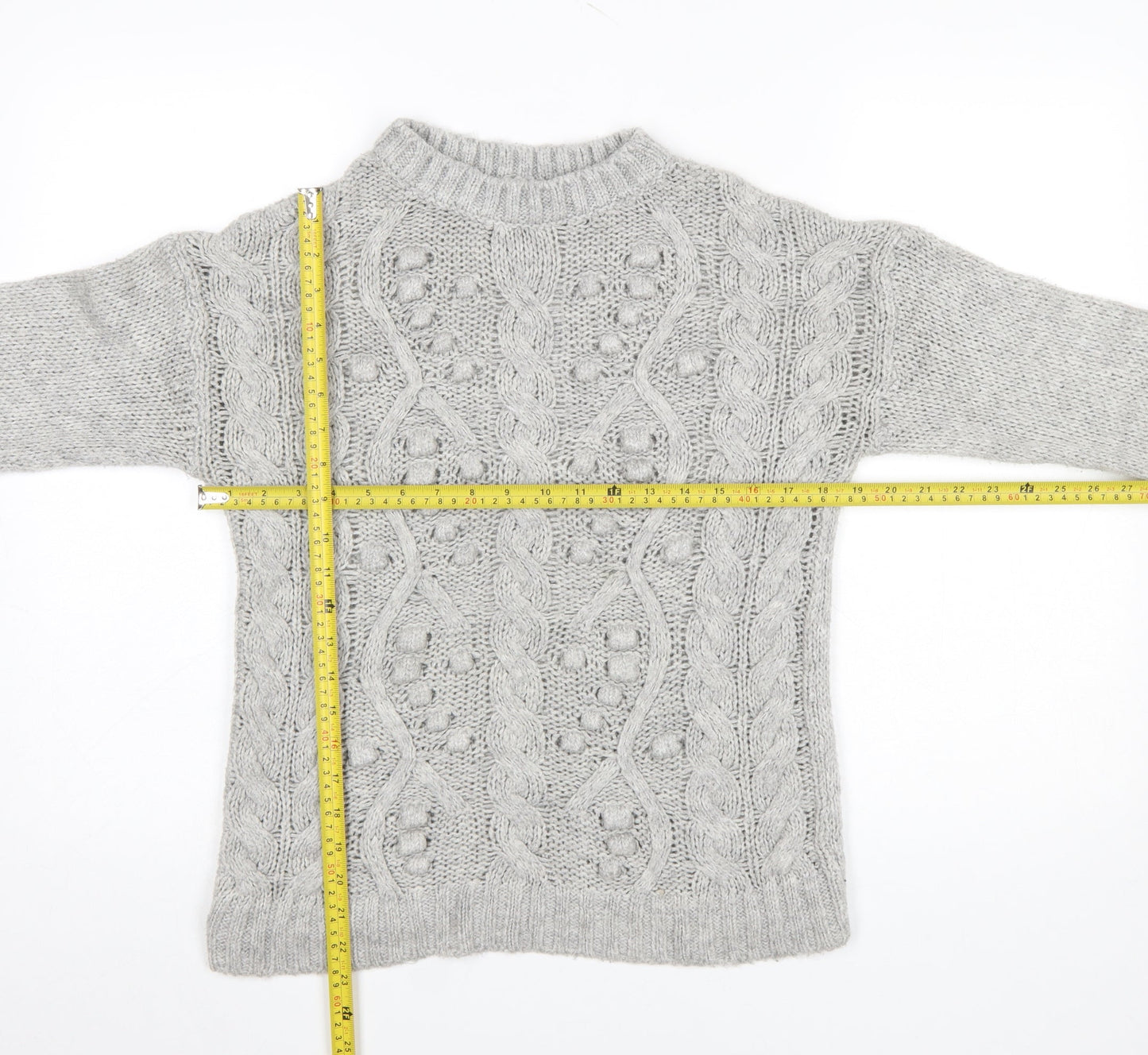 Womens UK Size XS NEXT Grey Pullover Jumper