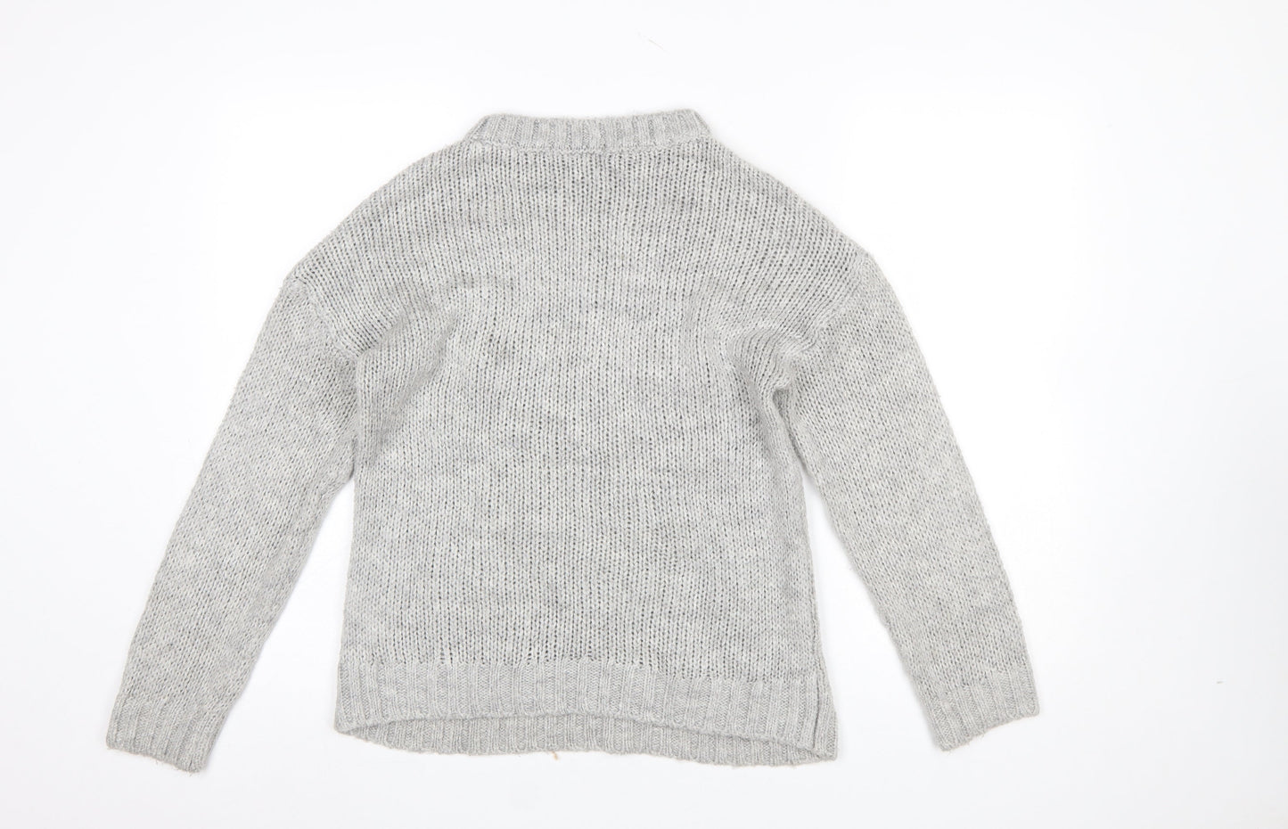 Womens UK Size XS NEXT Grey Pullover Jumper