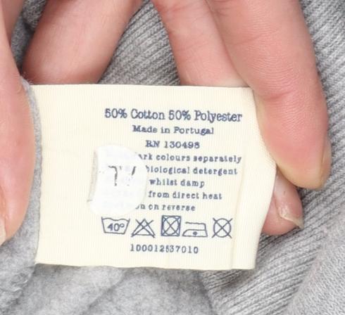 Mens UK Size S Jack Wills Grey Pullover Sweatshirt