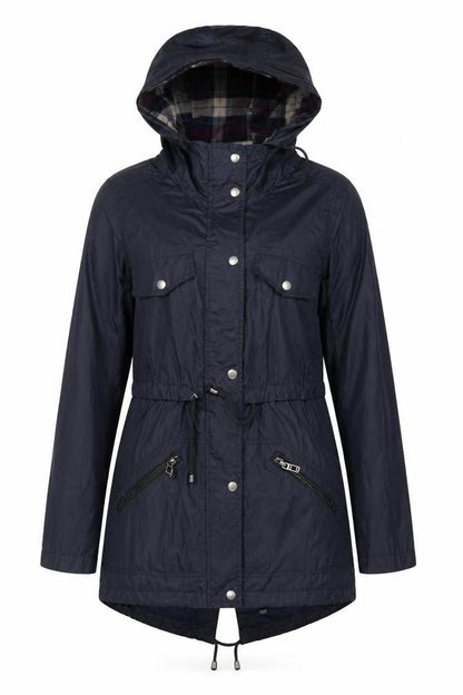 Womens UK Size 6 Atmosphere Blue Parka Coat