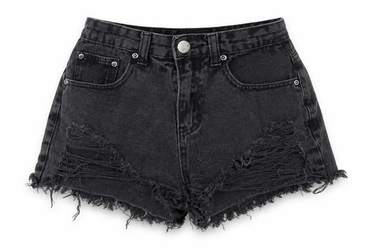 Womens UK Size 6 PRETTYLITTLETHING Regular Fit Cut-Off Shorts