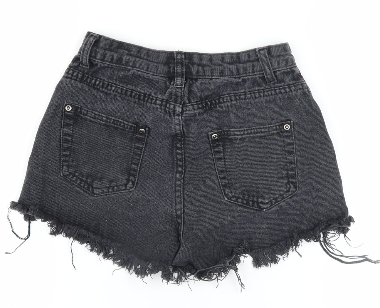 Womens UK Size 6 PRETTYLITTLETHING Regular Fit Cut-Off Shorts