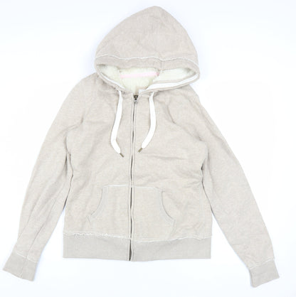 Womens UK Size 14 H&M Beige Basic Jacket