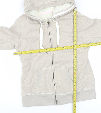 Womens UK Size 14 H&M Beige Basic Jacket