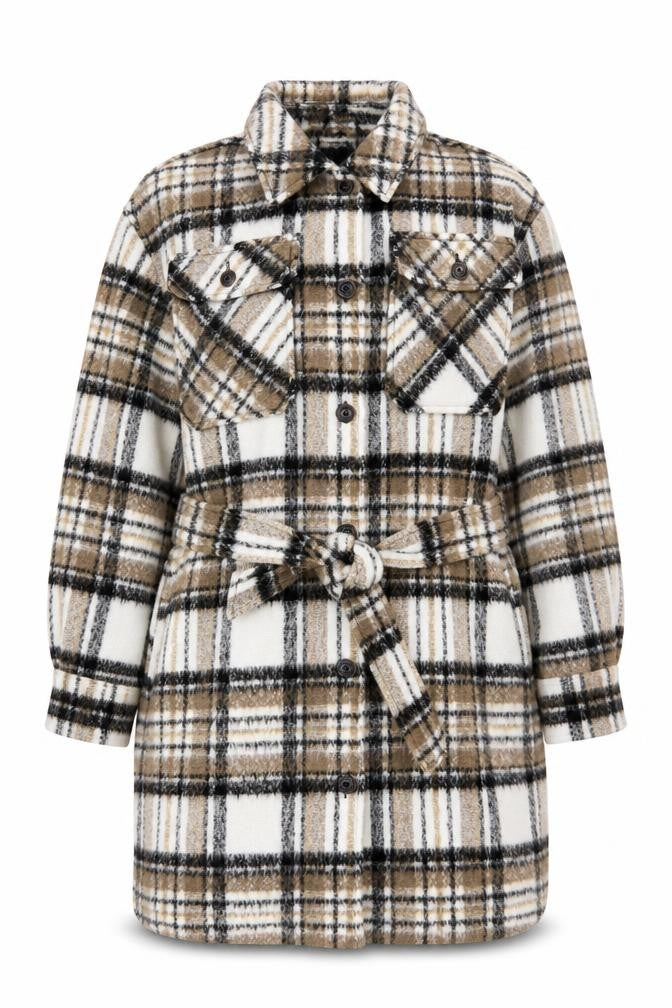 Womens UK Size 16 Nutmeg Beige Overcoat