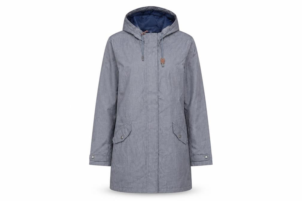 Mountain Warehouse Women's Grey Hooded Parka Coat Size 8