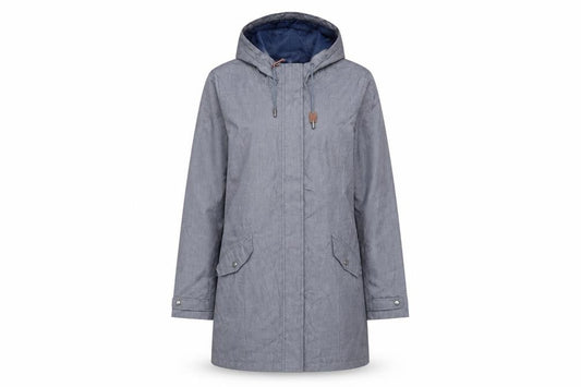 Mountain Warehouse Women's Grey Hooded Parka Coat Size 8